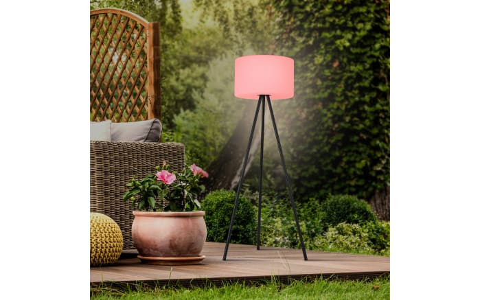 LED-Akku-Standleuchte Holly RGB IP44 in schwarz/weiß, 135 cm-09