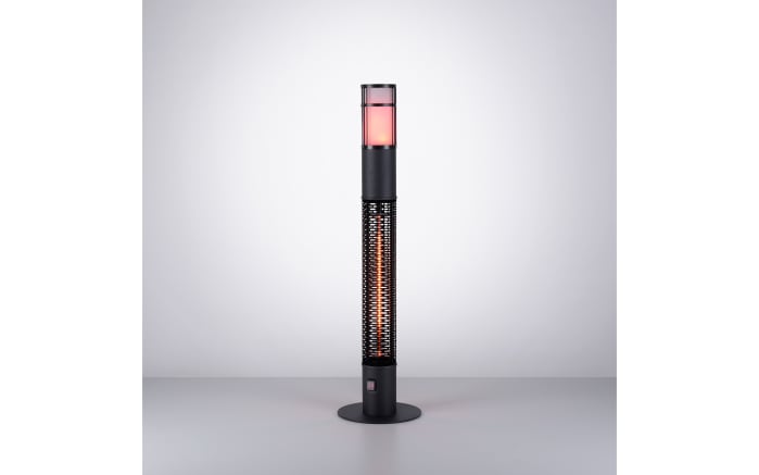 Stand-Heizstrahler Glow IP55 in schwarz, 110 cm-05