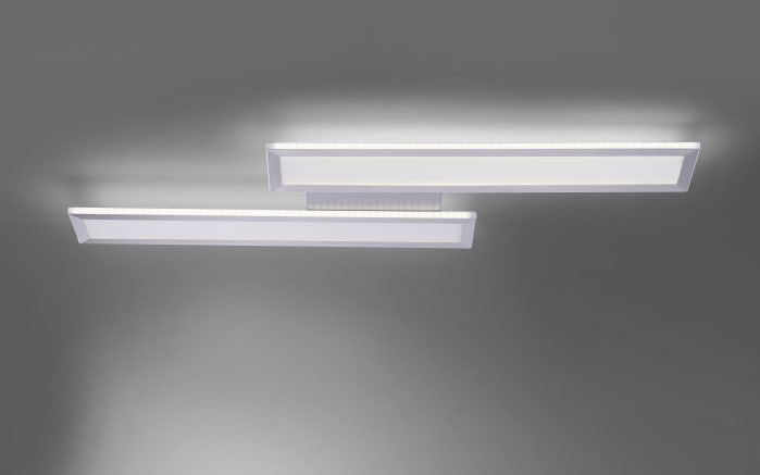 LED-Deckenleuchte Q-Rosa in stahlfarbig, 90 x 29 cm-08