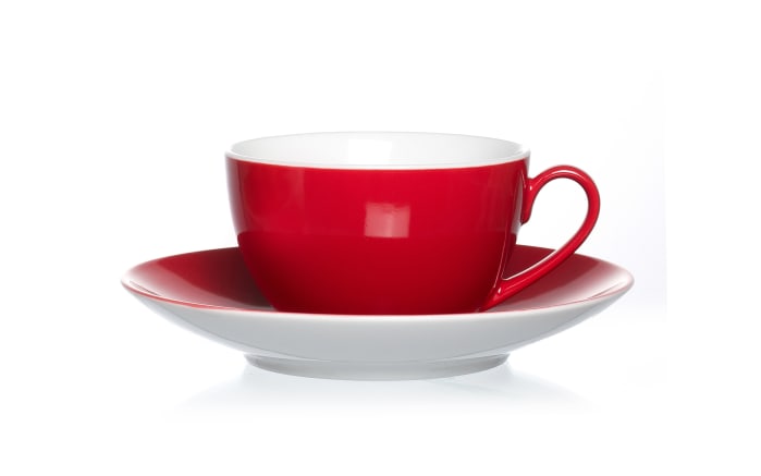 Kaffeetasse Doppio, rot, 200 ml