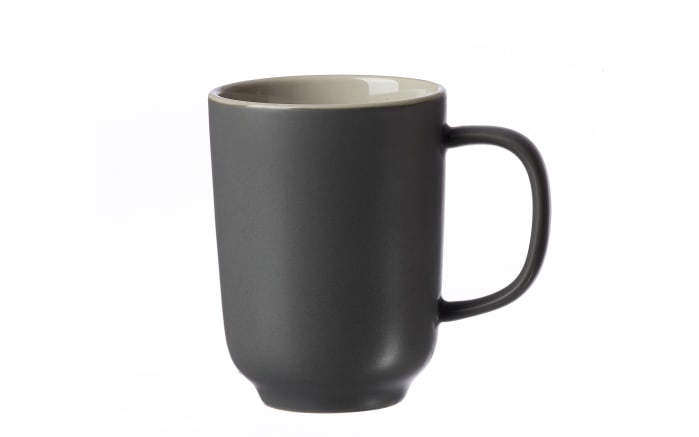 Kaffeebecher Jasper in grau, 320 ml-01