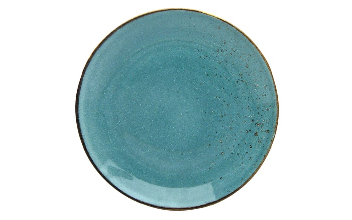 Speiseteller Nature Collection in wasserblau, 27 cm-01