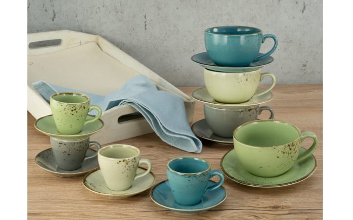 Cappuccinountere Nature Collection in wasserblau, 14 cm-03