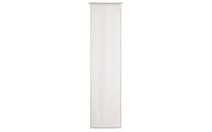 Schiebevorhang Costa Rica in creme, 60 x 245 cm