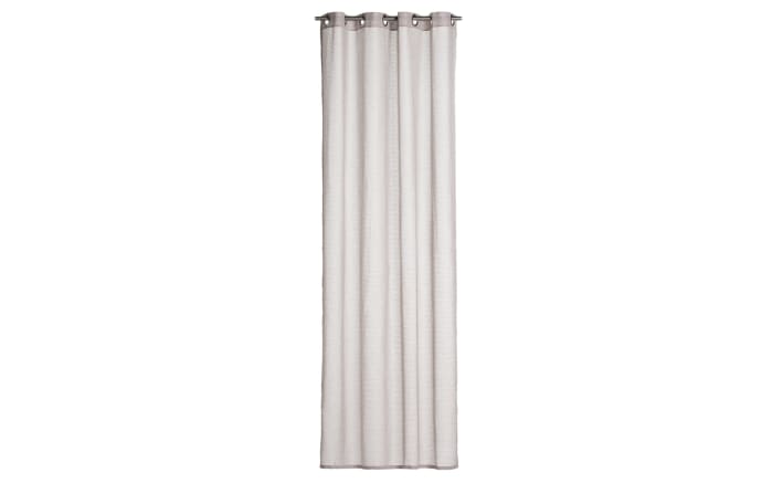 Ösenschal Willow in taupe, 140 x 245 cm