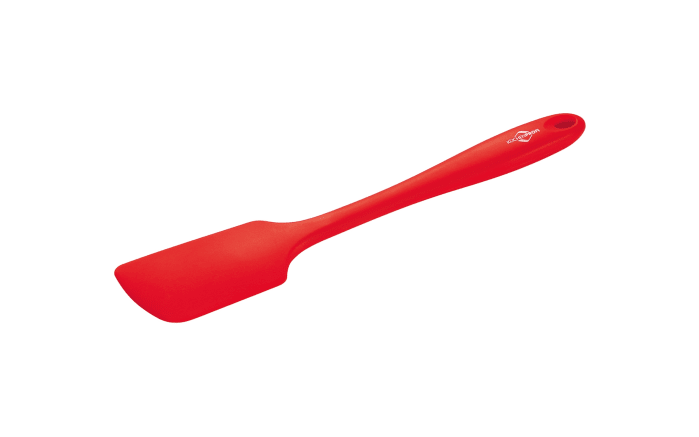 Teigschaber in rot, 27,5 cm