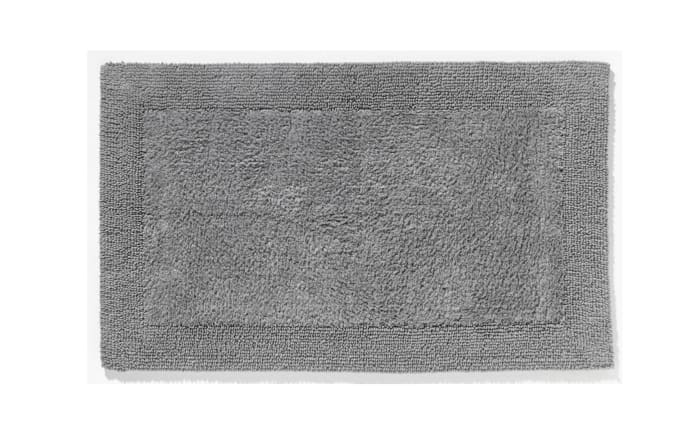 Badteppich Cleveland in silber, 60 x 90 cm-01