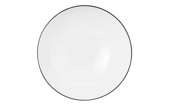 Dessertschale Lido Black Line in weiß, 15 cm-02