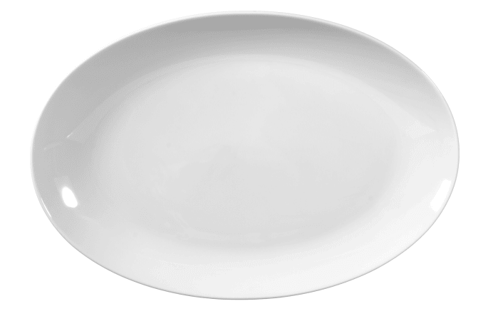 Servierplatte Rondo Liane in weiß, 31 cm-02
