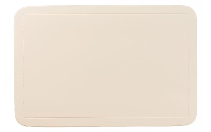 Tischset Uni in beige, 28.5 x 43.5 cm