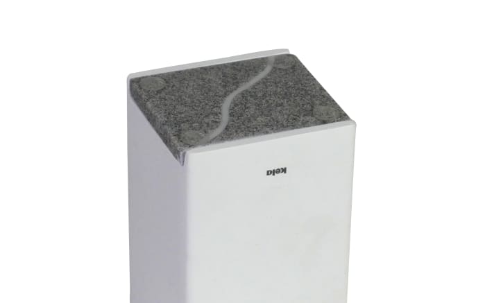 Zahnputzbecher Cube, weiß, 11 cm-02