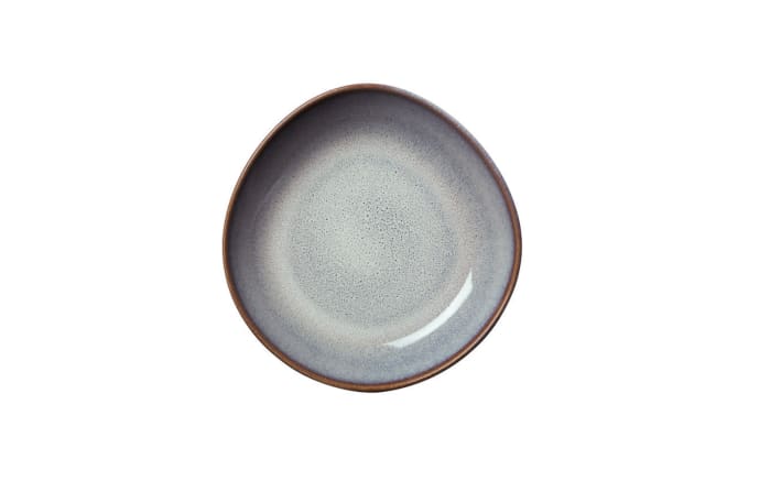 Schale flach Lave in beige, 22 cm-01
