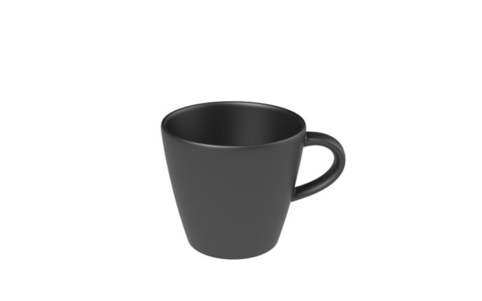 Kaffeeobere Manufacture Rock in schwarz, 10,5 cm-01