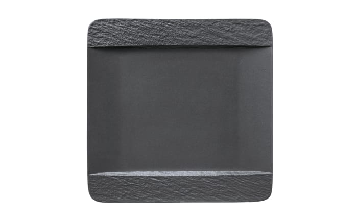 Speiseteller Manufacture Rock in schwarz, 28 cm