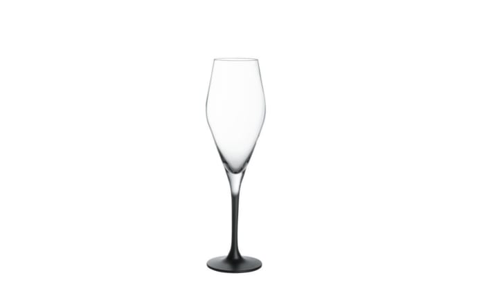 Champagnerkelch-Set Manufacture Rock aus Kristallglas, 4-teilig-01