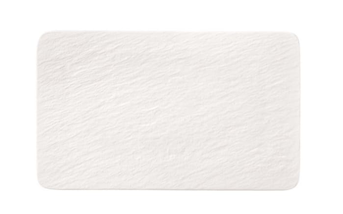Multifunktionsteller Manufacture Rock Blanc in weiß, 28 x 17 cm-01