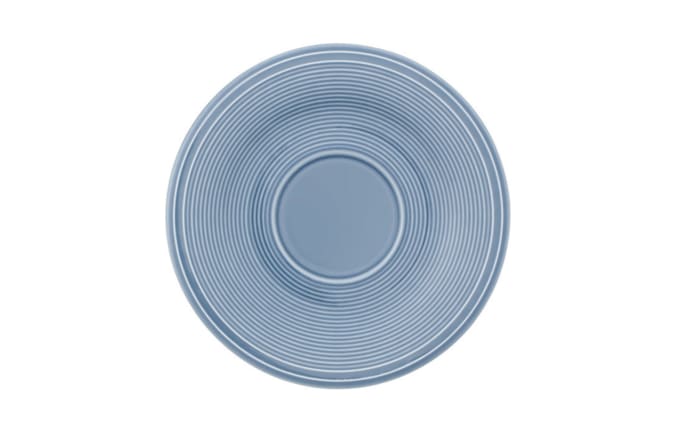 Kaffeeuntertasse Horizon Color Loop aus Porzellan in hellblau-01