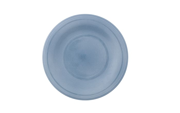 Frühstücksteller Horizon Color Loop aus Porzellan in hellblau-01