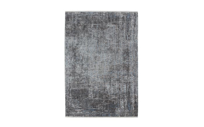 Teppich Antigua 300 in grau-türkis, 80 x 150 cm-01