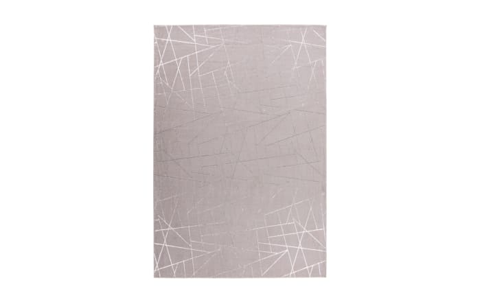 Teppich Bijou 125 in taupe/silber, ca. 80 x 150 cm-01