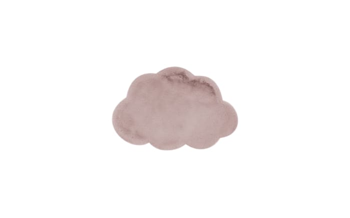 Hochflorteppich Cloud in rosa, 60 x 90 cm-01