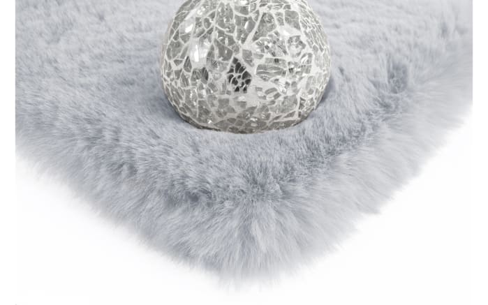 Hochflorteppich Rabbit 100 in grau-blau, 80 x 150 cm-03
