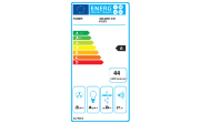 Einbauküche Riva, weißbeton, inkl. Elektrogeräte