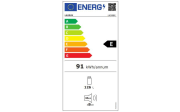 Einbauküche Riva, weißbeton, inkl. Elektrogeräte