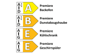 Einbauküche Focus, Lack weiß Ultra-Hochglanz, inkl. Elektrogeräte