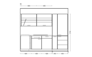 Einbauküche Laser/Structura, steingrau Lack matt, inkl. Elektrogeräte