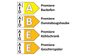 Einbauküche Lenzen, alpinweiß, inkl. Elektrogeräte