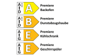 Einbauküche Torna/Seega, schiefergrau, inkl. Elektrogeräte