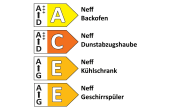 Einbauküche Cascada, weiß, inkl. Neff Elektrogeräte