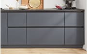 Einbauküche Easytouch, fjordblau, inkl. Elektrogeräte
