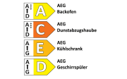 Einbauküche Torna, schiefergrau, inkl. AEG Elektrogeräte