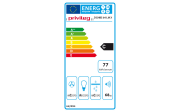 Einbauküche Esilia, rostrot, inkl. Privileg Elektrogeräte