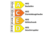 Einbauküche Felde, seidengrau Hochglanz, inklusive AEG Elektrogeräte