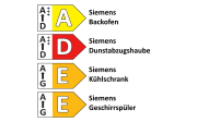 Einbauküche Flash, schiefergrau Hochglanz, inkl. Siemens Elektrogeräte