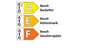 Einbauküche Esilia, mineralgrün ultramatt, inkl. Bosch Elektrogeräte