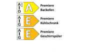 Einbauküche Rosian, Nussbaum Nachbildung, inkl. Miele Kochfeldabzug, inkl. Elektrogeräte