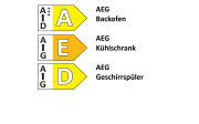 Einbauküche Lenzen, vulkangrau Hochglanz, inkl. AEG Elektrogeräte