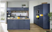 Einbauküche Camo, fjordblau, inkl. Neff Elektrogeräte