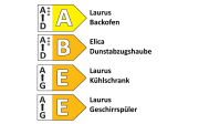 Einbauküche Senso, Lack weiß, inkl. Elektrogeräte