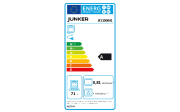 Einbauküche Laser, schwarzbeton, inkl. Junker Elektrogeräte