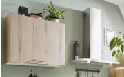 Einbauküche Clare/Plamos, creme/astig Eiche Nachbildung, inkl. Elektrogeräte