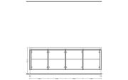 Einbauküche Uno/Toronto, weiß/Alteiche natur Nachbildung, inkl. Siemens Elektrogeräte