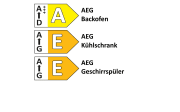 Einbauküche Perfect Brillant, weiß, inkl. AEG Elektrogeräten