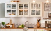 Einbauküche Ravenna/Toronto, weiß, inklusive Bosch Elektrogeräte
