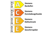 Einbauküche Perfect Soft/Merkur, perlgrau, inkl. Siemens Elektrogeräte