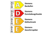 Einbauküche Perfect  Brillant, Hochglanz polarweiß, inkl. Siemens Elektrogeräte